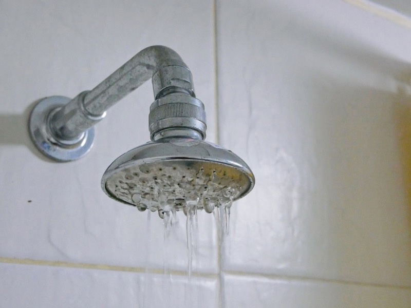 Reduced water pressure throughout your home